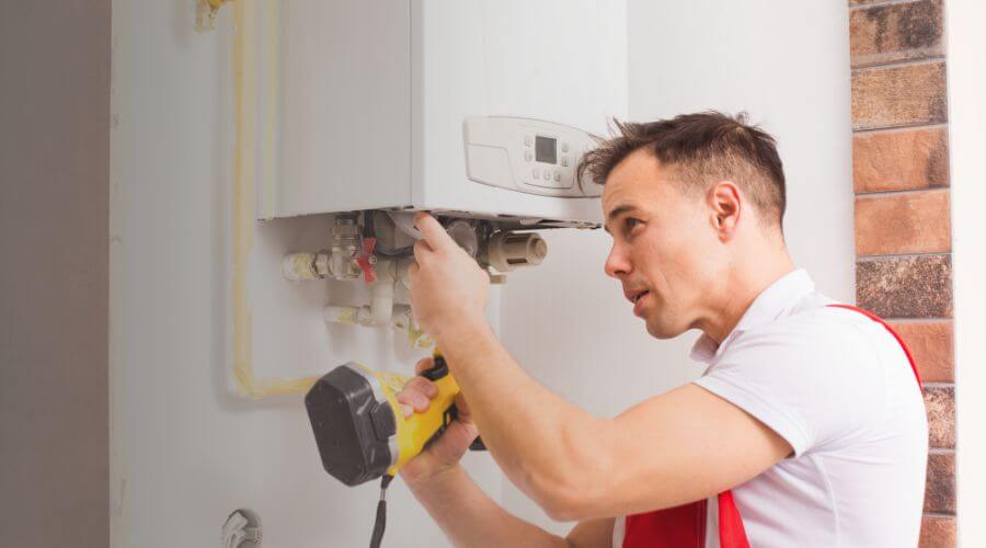 Local tankless water heater installation in Hoffman, IL